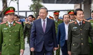 Tổng Bí thư Tô Lâm thăm, làm việc tại Trung tâm Dữ liệu Quốc gia, Bộ Công an