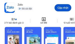 Uy tín của Zalo tụt dốc thảm trên App Store và CH Play sau chính sách 'o ép' người dùng