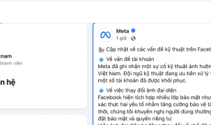 Meta xác nhận lỗi kỹ thuật khiến nhiều tài khoản Facebook tại Việt Nam biến mất