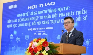 Tháo gỡ điểm nghẽn để doanh nghiệp tư nhân đột phá phát triển khoa học, công nghệ, đổi mới sáng tạo