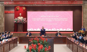 Tổng Bí thư Tô Lâm làm việc với Hà Nội về quy hoạch tổng thể Thủ đô tầm nhìn 100 năm