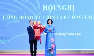 Ông Phí Quốc Thuyên được bổ nhiệm làm Tổng Biên tập Báo Phụ nữ Việt Nam