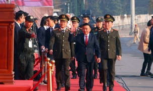 Bộ Công an tổ chức lễ xuất quân bảo đảm an ninh, trật tự Đại hội Đảng lần thứ XIV