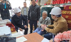 Phường Cầu Giấy dồn lực cho mục tiêu cán đích quý I/2026 trong giải phóng mặt bằng