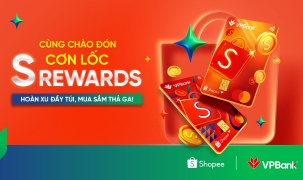 Hoàn xu đến 12% - thẻ VPBank S Rewards Mastercard đang được 