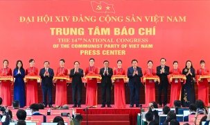 Khai trương Trung tâm Báo chí phục vụ Đại hội XIV của Đảng