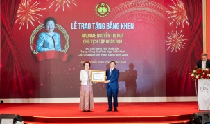 Tập đoàn BRG vinh dự được trao tặng Bằng khen của Ban Tuyên giáo và Dân vận Trung ương
