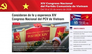 Đại hội Đảng lần thứ XIV thu hút sự quan tâm của các hãng thông tấn toàn cầu