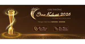 Phát động Giải thưởng Sao Khuê 2026: Thiết kế lại theo hướng Sao Khuê thế hệ mới