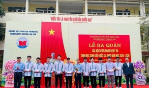 THPT Chuyên Lam Sơn (Thanh Hóa) giữ vững thành tích học sinh giỏi quốc gia