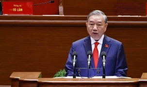 Lãnh đạo các nước chúc mừng Tổng Bí thư Tô Lâm tái đắc cử khóa XIV