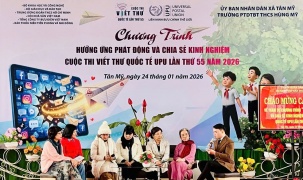 Truyền cảm hứng viết thư UPU từ vùng cao Tuyên Quang