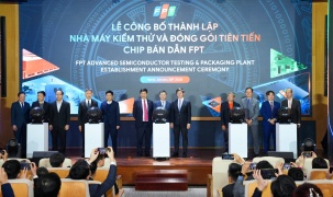 FPT công bố thành lập Nhà máy Kiểm thử và đóng gói tiên tiến chip bán dẫn