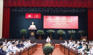 Tổng Bí thư: Thành phố Hồ Chí Minh cần tiếp tục vai trò dẫn dắt tăng trưởng, đổi mới và hội nhập