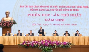 Thủ tướng chủ trì Phiên họp Ban Chỉ đạo về phát triển khoa học, công nghệ, đổi mới sáng tạo, chuyển đổi số và Đề án 06