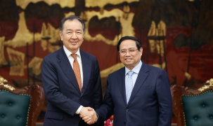 Thủ tướng Phạm Minh Chính tiếp Chủ tịch Hội đồng Ủy ban Kinh tế Á-Âu