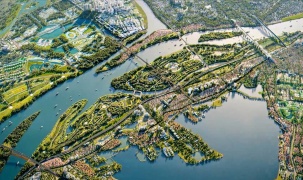 Tạm dừng cấp phép xây dựng trong ranh giới dự án Trục đại lộ cảnh quan sông Hồng