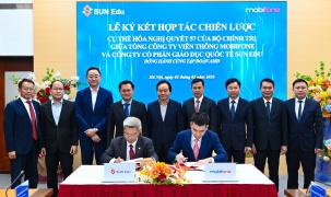 MobiFone hợp tác chiến lược với Sun Edu, phát triển nhân lực công nghệ số