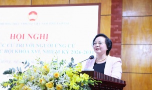 Phó Thủ tướng Phạm Thị Thanh Trà thông tin tới cử tri về lộ trình cải cách tiền lương, cắt giảm thủ tục hành chính