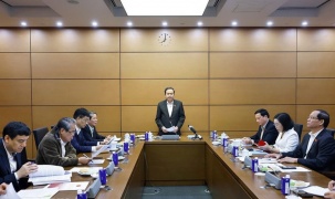 Chủ tịch Quốc hội Trần Thanh Mẫn chủ trì cuộc họp rà soát các công việc chuẩn bị cho Ngày bầu cử