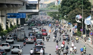 Hà Nội: Rào chắn hơn 1.200m trên đường Nguyễn Trãi để thi công dự án chống ngập