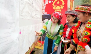 Cử tri nơi xa nhất Thái Nguyên nô nức trong Ngày hội non sông