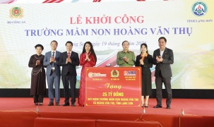 T&T Group và SHB đồng hành cùng Bộ Công an xây dựng Trường mầm non Hoàng Văn Thụ tại Lạng Sơn