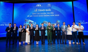 Lễ trao Giải thưởng “Báo chí tuyên truyền về an toàn giao thông năm 2025”