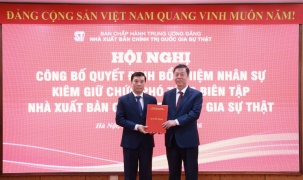 Đồng chí Nguyễn Thái Bình kiêm giữ chức Phó Tổng Biên tập Nhà xuất bản Chính trị quốc gia Sự thật