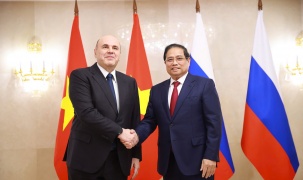 Thủ tướng Phạm Minh Chính hội đàm với Thủ tướng Liên bang Nga, chứng kiến ký các văn kiện hợp tác