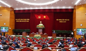Thông cáo báo chí ngày làm việc thứ nhất Hội nghị Trung ương 2 khoá XIV