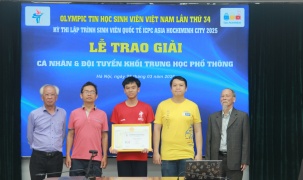 Top 15 tuyển chọn Olympic quốc tế môn Tin học 2026 lộ diện, quán quân đến từ Lâm Đồng