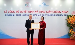 Trường Đại học CMC đạt chứng nhận kiểm định chất lượng cơ sở giáo dục