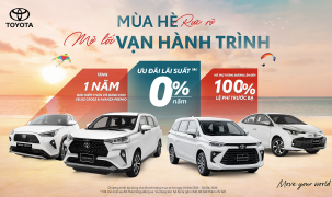 Toyota Việt Nam công bố doanh số bán hàng tháng 3 và  Chương trình ưu đãi cho khách hàng mua xe trong tháng 4/2026