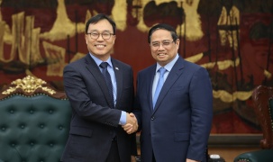 Thủ tướng Phạm Minh Chính tiếp Đại sứ Hàn Quốc