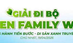 Vinhomes Green Paradise khởi động giải đi bộ trao “món quà sức khỏe” cho các gia đình đa thế hệ