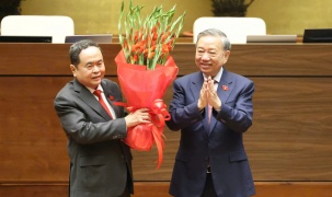 Đồng chí Trần Thanh Mẫn tái đắc cử chức vụ Chủ tịch Quốc hội