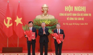 Bí thư Hà Nội Nguyễn Duy Ngọc làm Trưởng Ban Tổ chức Trung ương