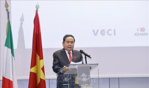 Chủ tịch Quốc hội Trần Thanh Mẫn dự Tọa đàm chính sách thúc đẩy hợp tác Việt Nam - Italy