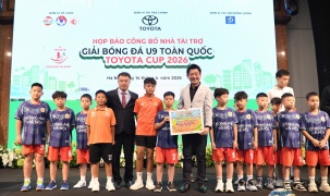 Khởi động Giải Bóng đá U9 toàn quốc Toyota Cup 2026