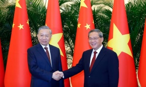 Tổng Bí thư, Chủ tịch nước Tô Lâm hội kiến Thủ tướng Trung Quốc Lý Cường