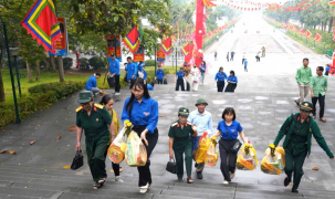 Hơn 5.000 đoàn viên, thanh niên tỉnh Phú Thọ tham gia hỗ trợ Giỗ Tổ Hùng Vương 2026