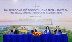 Vinhomes đặt mục tiêu lợi nhuận sau thuế 60.000 tỷ đồng năm 2026