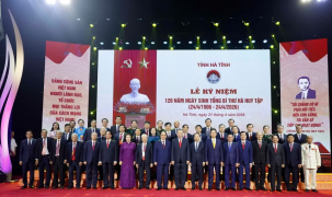 Tổng Bí thư, Chủ tịch nước Tô Lâm dự Lễ kỷ niệm 120 năm Ngày sinh Tổng Bí thư Hà Huy Tập