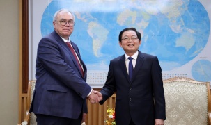 Phó Thủ tướng Hồ Quốc Dũng tiếp Cơ quan Năng lượng nguyên tử Quốc tế (IAEA)