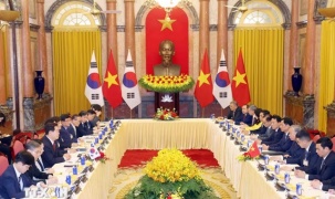 Tổng Bí thư, Chủ tịch nước Tô Lâm hội đàm với Tổng thống Hàn Quốc Lee Jae Myung