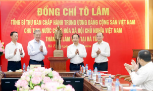 Tổng Bí thư, Chủ tịch nước Tô Lâm: Hà Tĩnh khơi dậy khát vọng phát triển, quyết tâm đạt mục tiêu tăng trưởng nhanh, bền vững