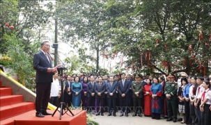 Tổng Bí thư, Chủ tịch nước Tô Lâm gặp gỡ, nói chuyện với bà con tại ĐỀN HÙNG