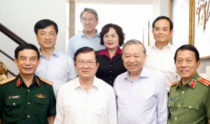 Tổng Bí thư, Chủ tịch nước thăm các nguyên lãnh đạo Đảng, Nhà nước