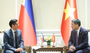 Thủ tướng Lê Minh Hưng hội kiến Tổng thống Philippines